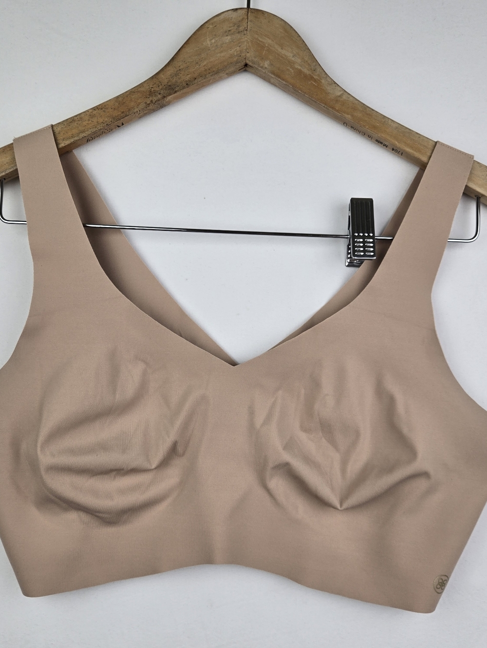 Honeylove Seamless SoftForm Bra in Nude Large.  No Pads